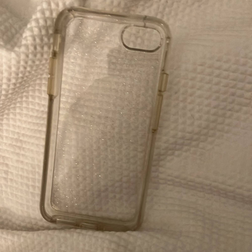 Sparkly otter box iPhone SE case